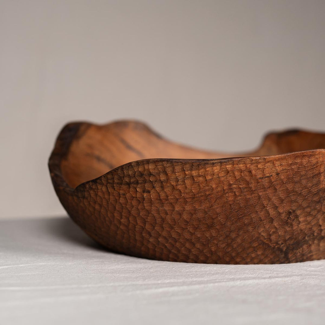 Teakholz Natural Bowl ca. 40 cm